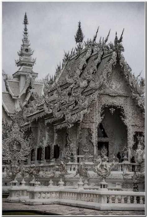 Жуткое место: этот белый Храм в Таиланде – это рай и ад одновременно