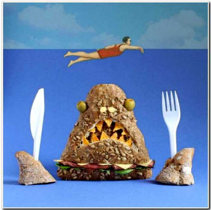 14 веселых сэндвич-монстров, которые созданы с помощью еды