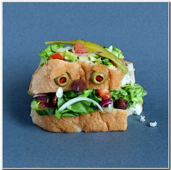 14 веселых сэндвич-монстров, которые созданы с помощью еды