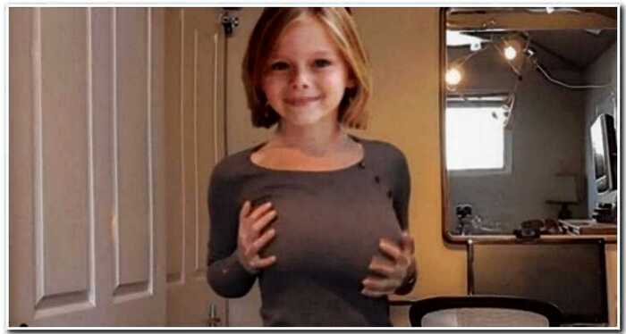 В США родители подарили 7-летней дочери силиконовую грудь