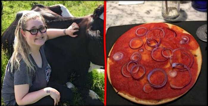 Женщина потребовала в кафе пиццу для веганов, и ей ее принесли
