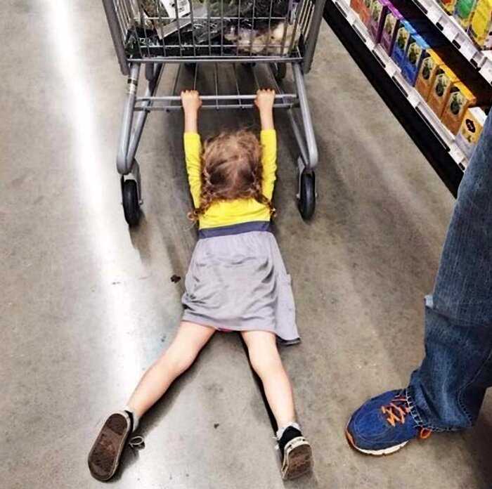 15+ детей, которых не стоит брать с собой в супермаркет