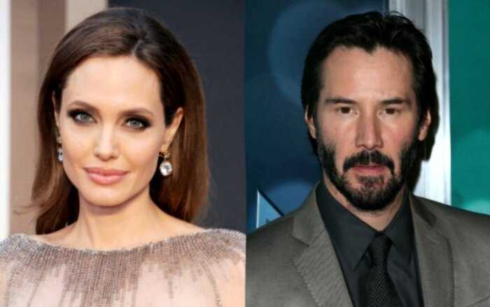 Анджелина Джоли подтвердила свои отношения с Киану Ривзом