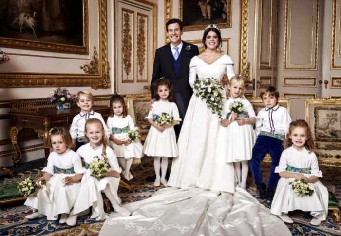 Свадьба принцессы Евгении: первые официальные фото