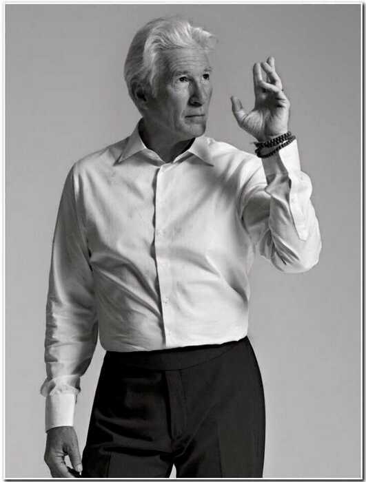 69-летний Ричард Гир в съёмке для L’Uomo Vogue