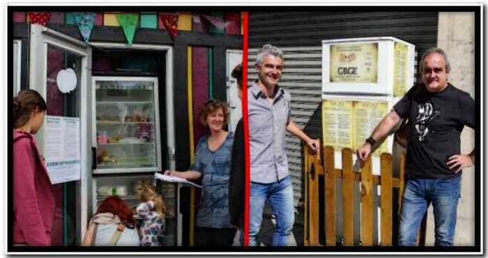 «Нам бы до их уровня»: на улицах Германии начали появляться странные холодильники