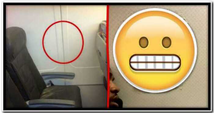 Пассажир попросил организовать ему окно и стюардесса выполнила просьбу
