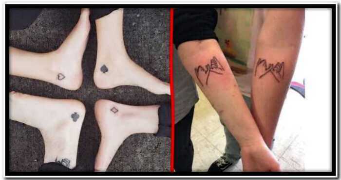 25 татуировок братьев и сестёр, доказывающих, что кровь сильнее чернил