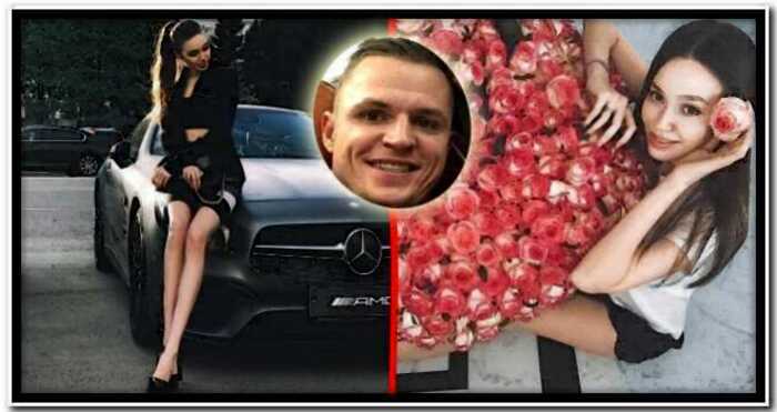 Дмитрий Тарасов компенсировал жене отобранный Мерседес букетом роз