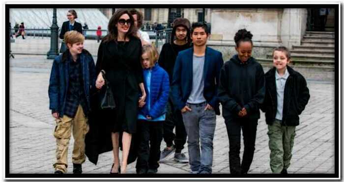 СМИ: Анджелине Джоли не хватает денег на содержание шестерых детей