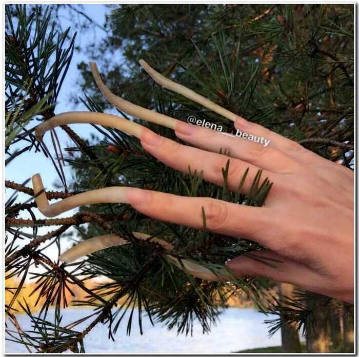 Зачем россиянка потратила 4 года жизни, чтобы отрастить 21см-овые ногти?