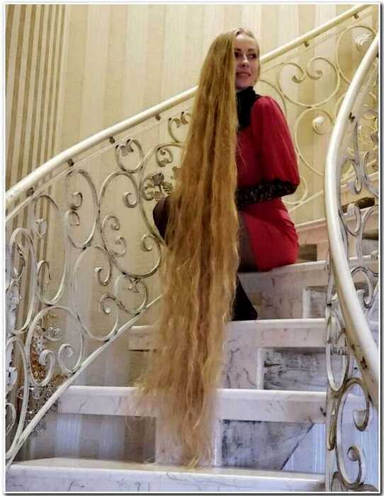 Знакомьтесь: «Украинская Рапунцель», которая не стригла волосы в течение 28 лет