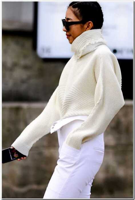 7 простых способов носить белый цвет зимой