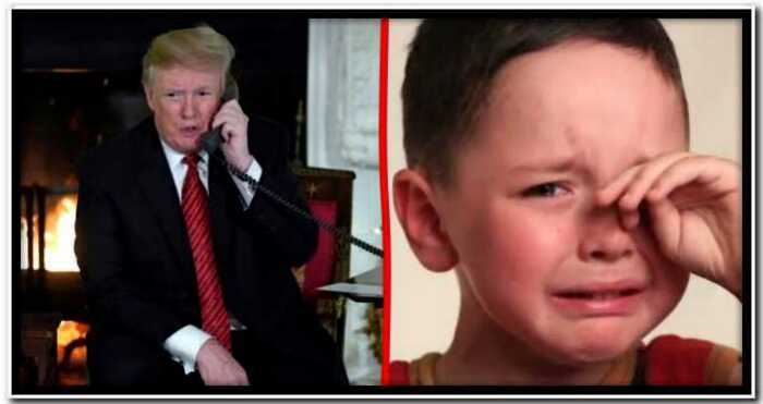 «Ты мелкий маргинал»: Дональд Трамп разрушил Рождество мальчика, позвонившего в белый дом