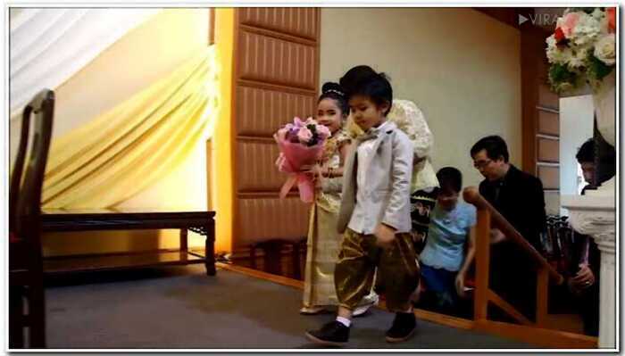 «Любовь длиною в жизнь»: в Таиланде женили между собой 6-летних детей