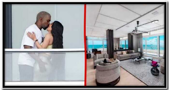 “В знак любви”: Карье Уэст подарил Ким Кардашьян квартиру за $15,000,000 долларов