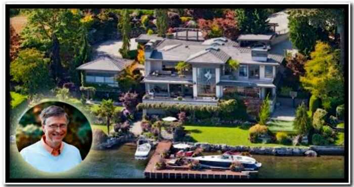 “Он готов к апокалепсису”: 19 сумасшедших факта о доме Билла Гейтса стоимостью $123 млн долларов