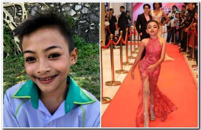 Тайским мальчик стал звездой “Инстаграма” благодаря невероятным преображениям