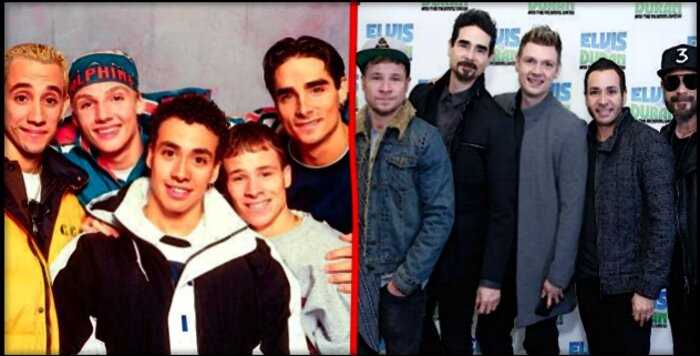 Как выглядят парни из Backstreet Boys через 20 лет после своего триумфа