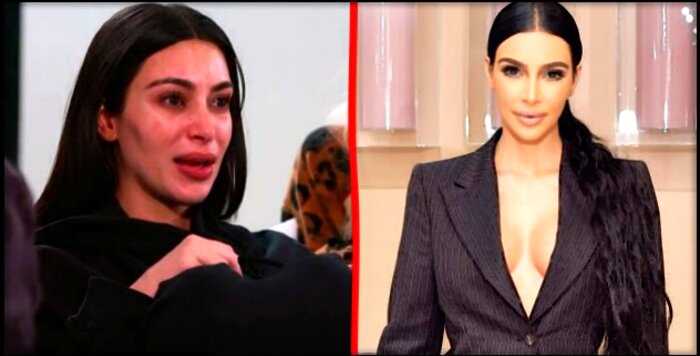 Ким Кардашьня призналась, что наносит тонны макияжа, чтобы скрыть псориаз