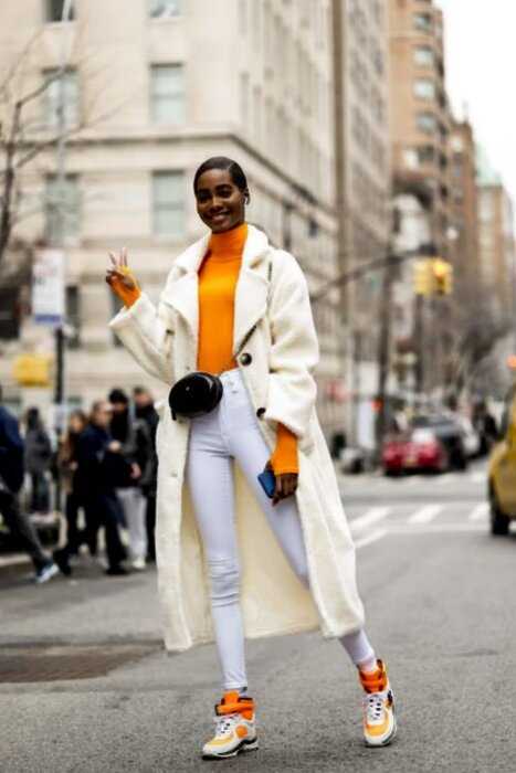 Что носят гости Недели моды в Нью-Йорке: яркий и стильный street style