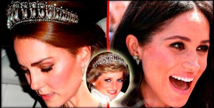 “Растащили”: какие драгоценности принцессы Дианы теперь носят Кейт и Меган