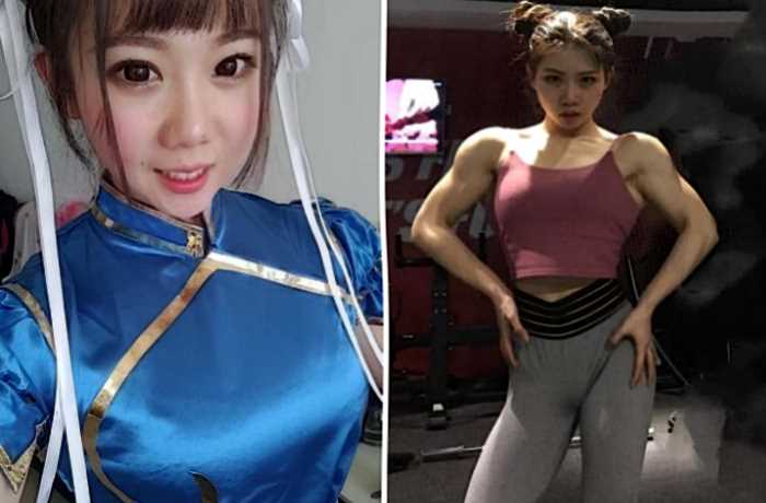 “Сейлор Мун с телом Халка”: китайцы сходят с ума от студентки-культуристки