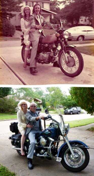 15 супружеских пар воссоздали старые фото и показали, что значит «любовь длиною в жизнь»