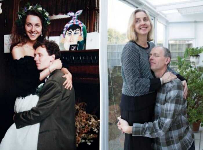 15 супружеских пар воссоздали старые фото и показали, что значит «любовь длиною в жизнь»