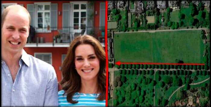 Кейт Миддлтон и Принц Уильям высадили живую изгородь, чтобы скрыться от назойливых поклонников
