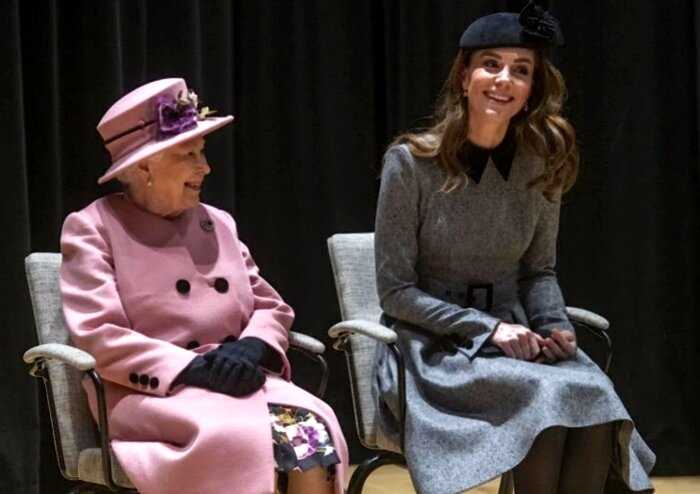 СМИ: Елизавета II лично готовит Кейт Миддлтон на роль Королевы Англии