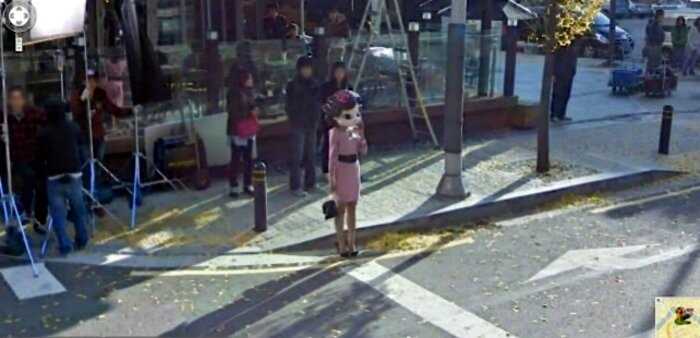25 неистовых сцен, которые были запечатлены программой Google Street