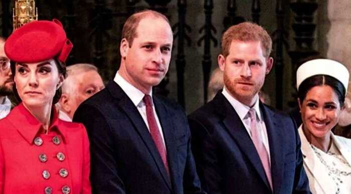 Принц Уильям сделал первый шаг к примирению с братом и его непокорной женой