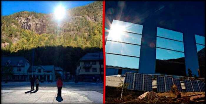 Норвежский городок потратил $ 570 тыс. на создание «собственного солнца»