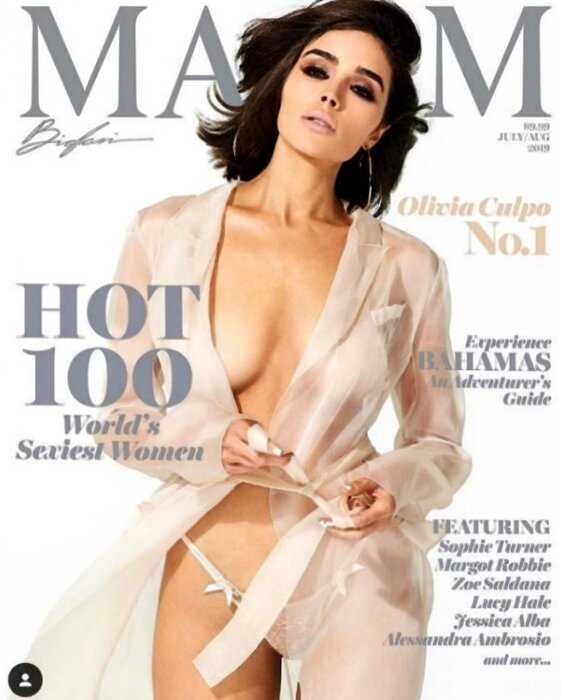 Журнал Maxim выбрал самую красивую модель 2019 года - Оливия Калпо