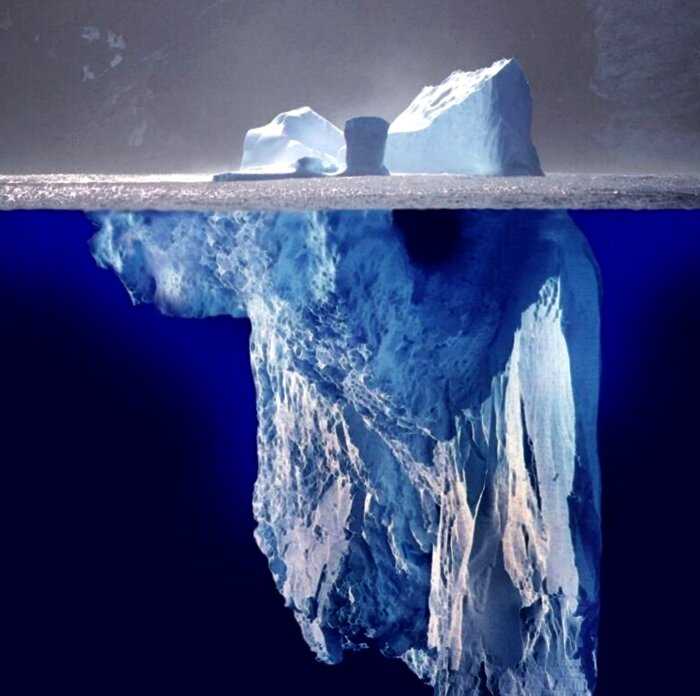 20 фото о настоящих размерах айсбергов, которые поражают воображение