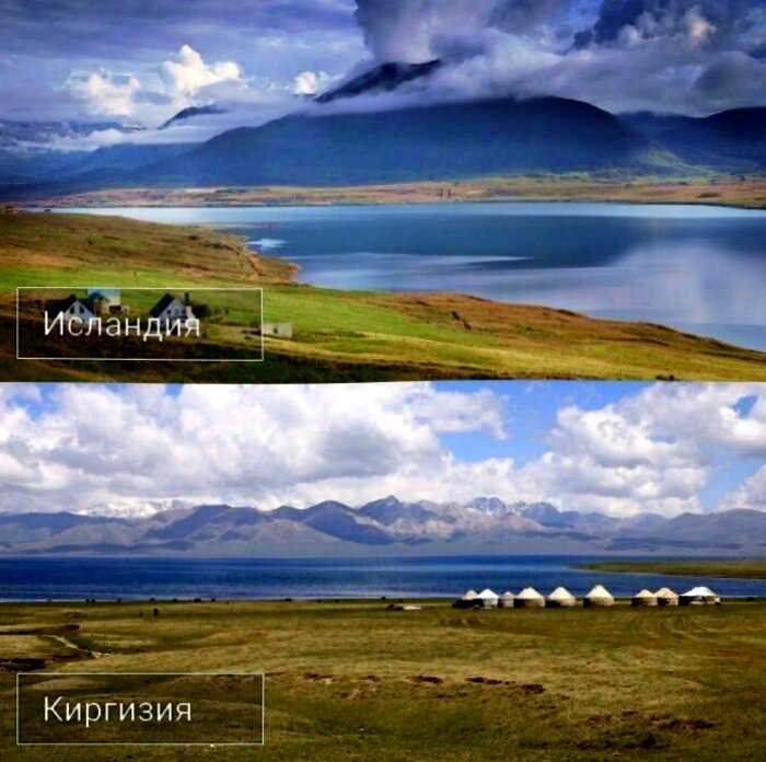 Девушка сравнила пейзажи Киргизии с другими странами, и их невозможно отличить