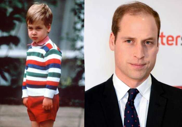 Как выглядели в детстве члены королевской семьи Великобритании