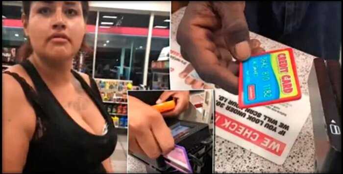 В Техасе женщина попыталась расплатиться в магазине игрушечной кредиткой