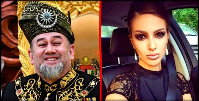 Оксана Воеводина развелась с бывшим королем Малайзии через 2 месяца