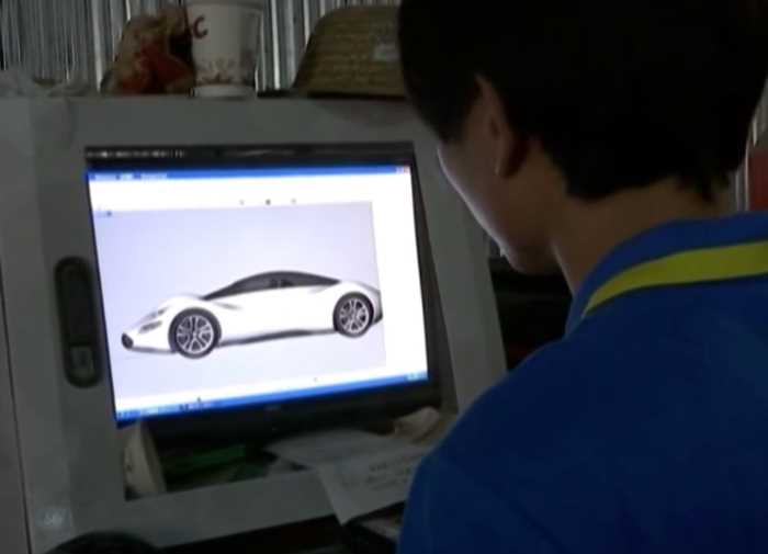 Китайский студент за 6 месяцев создал суперкар, потратив на это $5,000 долларов
