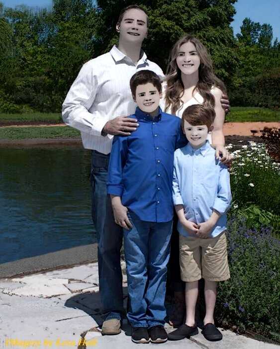 Американская семья наняла фотографа для семейной фотосессии. Их снимки стали вирусными!