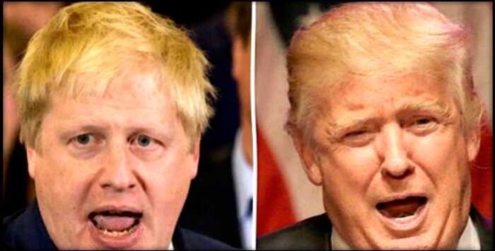 В сети удивились сходству нового премьера Великобритании и Дональда Трампа