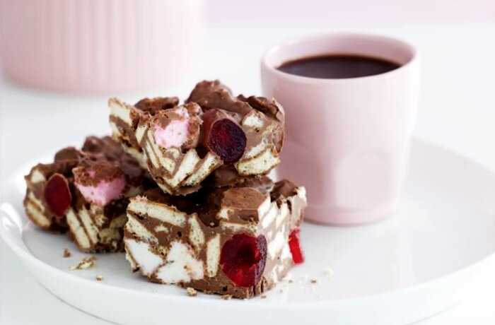 Шоколадные пирожные “Рокки роуд”: простой рецепт знаменитого десерта из Австралии