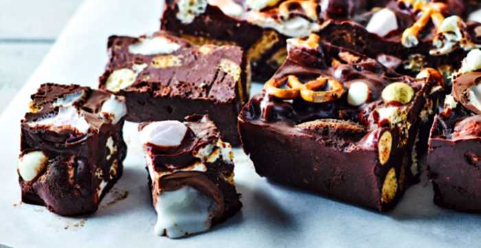 Шоколадные пирожные “Рокки роуд”: простой рецепт знаменитого десерта из Австралии