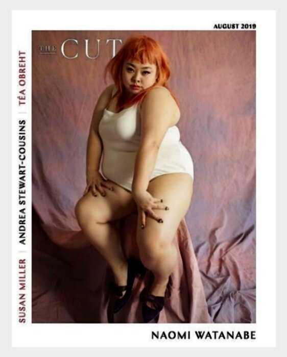 «Новый тренд красоты»: 100-килограммовая японская модель украсила обложку журнала
