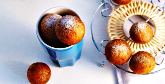 Творожные пончики: рецепт вкусного угощения к чаю
