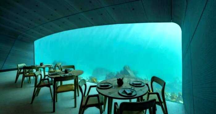 В Норвегии открыли самый большой в мире подводный ресторан и это нечто!