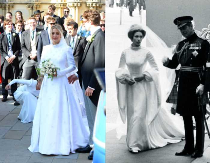 Как принцесса: стильная свадьба британской певицы Элли Голдинг