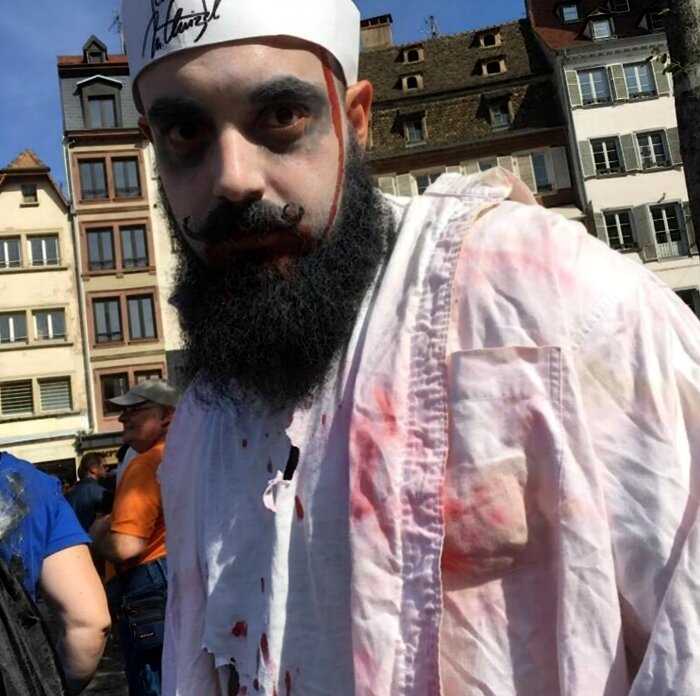 «Ходячие во Франции»: в Страсбурге прошло масштабное шествие зомби